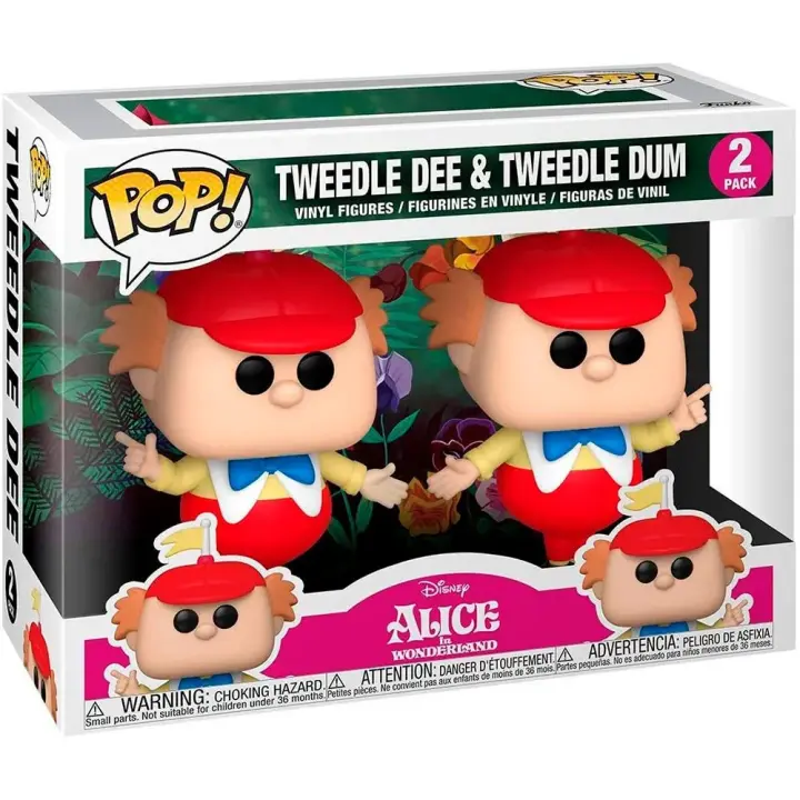Funko Pop! Alicia En El País De Las Maravillas Figura De Tweedle Dee Y Tweedle Dum Disney - 1