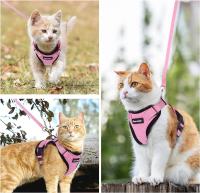 Correa De Tracción Para Gatos Transpirable Con Ajuste Y Antideslizante Chaleco Estilo Cuerda Adelantable Ultrafino Para Verano - details 7
