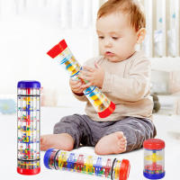 Juguete Educativo Montessori Para Bebés Llovizna Arcoíris Vaso De Arena Música Rattle Juguete Sensorial Para Niños - details 7