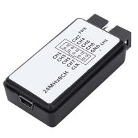 Analizador De Logica Mini Digital Tamaño De Bolsillo 24MHz USB Con 8 Canales De Entrada Y Memoria Para Redes - details 3