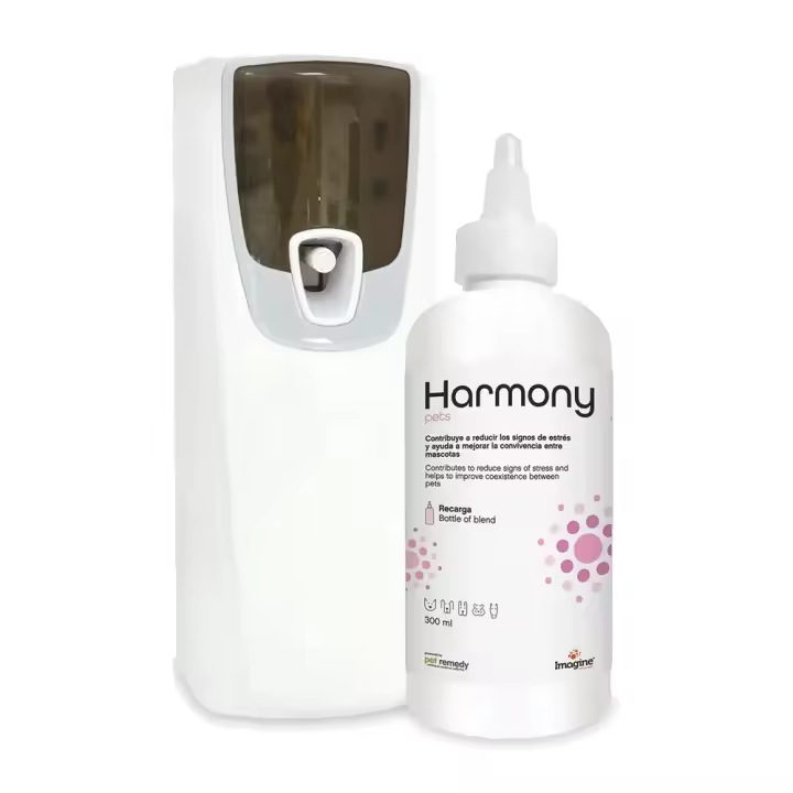 Harmony Pets atomizador + recarga de 300 ml producto natural que ayuda a reducir el estrés y mejorar la convivencia entre mascotas Urano - 1