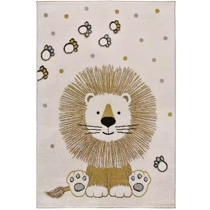 ATTICGO Alfombra de Interior Estilo Infantil en Blanco - Beats 40265 | 120X170 cm - 1