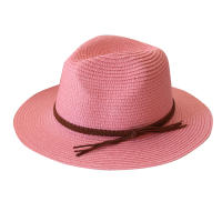 Sombrero De Paja Panamá Ancho Para Hombres Y Mujeres Protección Solar Verano Playa Sombrero De Paja UPF Con Protección UV - details 16