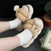 Zapatillas De Plataforma Casual Para Mujer Con Diseño De Gato De Dibujos Animados Zapatos De Lino Elegantes Para El Hogar Con Tobillero Abierto Y Tacón Bajo - details 11