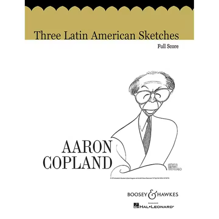 COPLAND A.-Latin American Sketches (3) para Piano y Orquesta (Partitura Director) - 1