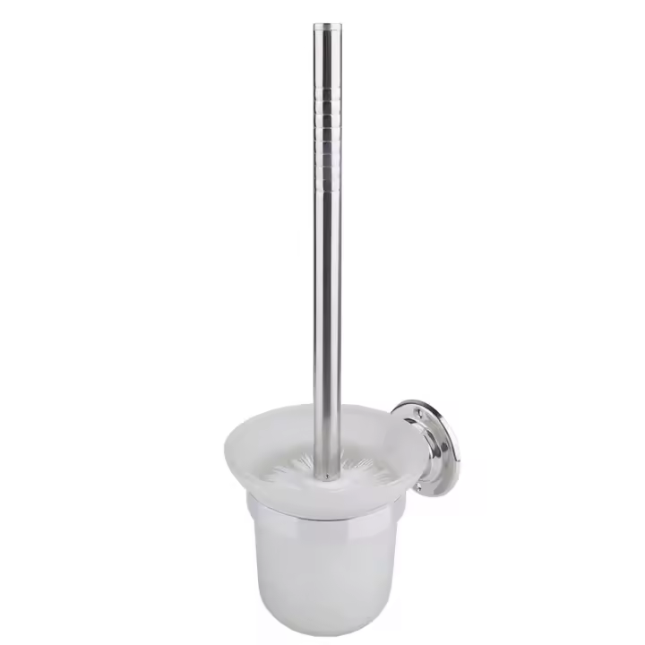 Escobilla de Baño de maple inoxidable con soporte W - 1