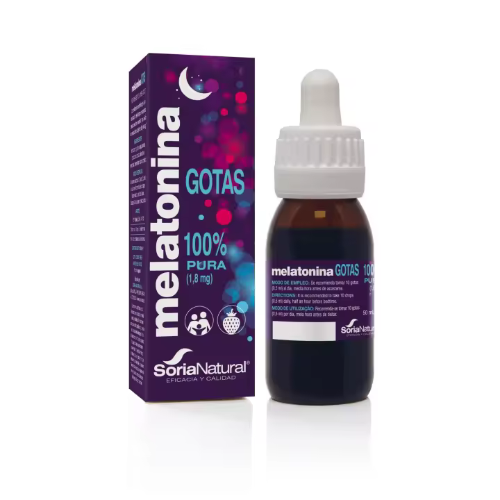 Melatonina Gotas Soria Natural 50 Ml - Ayuda a Conciliar el Sueño - 1