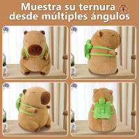 EasySpeed Peluche de Capybara, Peluche de Capibara para niños, Carpincho con Mochila de Tortuga, Peluche de Kapibara de Regalo para niñas y niños (27 cm, 37cm, 55cm) - details 4