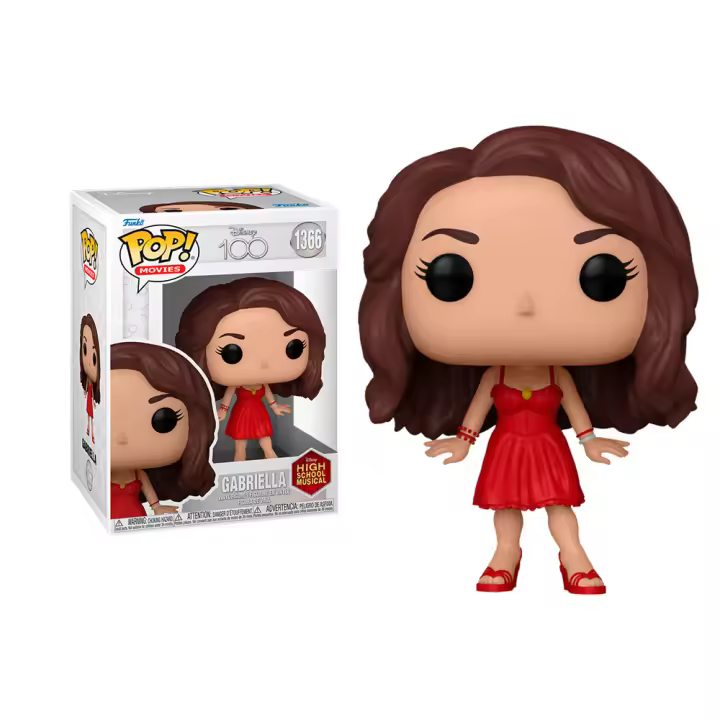 Funko Pop Gabriella High School Musical 1366 Disney 100 Disney Channel Hits     Figura - 1