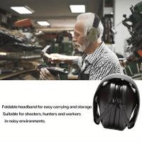 Protector De Oídos Antirruido Para Tiro Y Caza Muff De Sonido Táctico Protección Acústica Reducción De Ruido - details 3