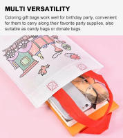 Bolsa De Graffiti DIY Con Marcadores De Colores Para Niños Arte Y Manualidades Juguete De Dibujo No Tóxico Material No Tejido - details 1