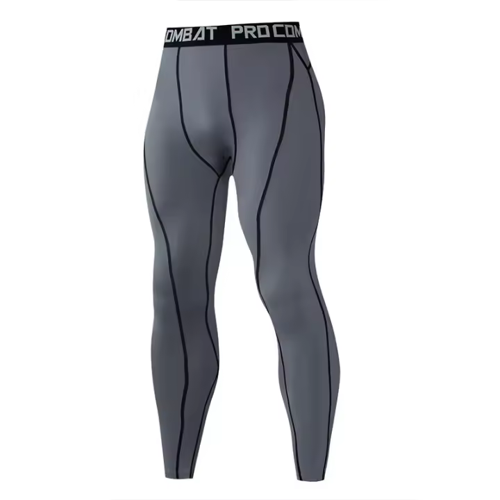Pantalones De Compresión Para Hombre Quick Dry Fitness Entrenamiento Deportivo Tights De Correr Leggings De Gimnasio Pants De Jogging - 1