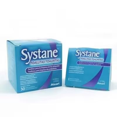 Toallitas SYSTANE Alivio para Ojos Secos - 1