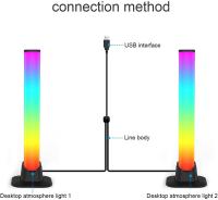 Lámpara Inteligente De LED RGB Con Control Bluetooth APP Luz Nocturna Para Decoración De Habitación De Juego Y TV Rítmica De Música - details 12