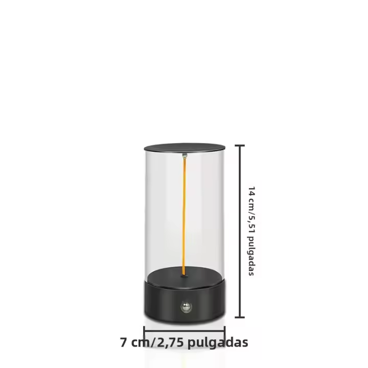 Lámpara De Mesa LED Magnética Creativa Y Minimalista Recargable Control Táctil Luz De Ambiente Para Decoración De Dormitorio Y Bordes De Cama - 1