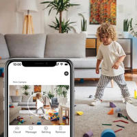Cámara Mini Wireless 1080P WiFi IP Nanny Con Visión Nocturna Y Detección De Movimiento Cámara De Seguridad Doméstica P2P Grabación En Loop - details 6