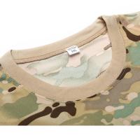 Camiseta de Camuflaje 3D para Hombre – Ropa Informal de Verano, Cuello Redondo, Manga Corta, Estilo Callejero, Talla Grande, Ideal para Deporte y Exterior - details 4