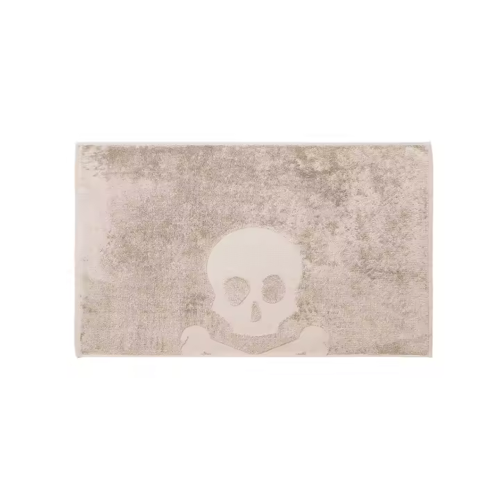 Alfombra de baño calavera 50x80cm 100% Algodón 750GSM Scalpers Home - 1