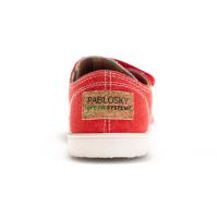 Zapatillas de lona niño PABLOSKY 980160 SNEAKERS LONA LAVADA ROJO 34870 25V - details 1