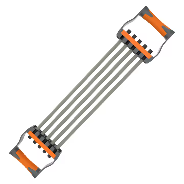 Expansor De Pecho Ajustable Con 5 Cadenas De Resistencia Sistema De Ejercicios De Entrenamiento De Fuerza Para Gimnasio Doméstico Y Musculación - 1