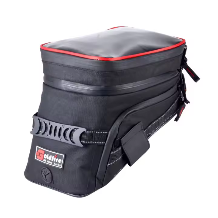 Nueva Funda De Tanque Para Motocicleta Universal Con Correa De Liberación Rápida Y Reflector Fuerte Bolsa De Combustible De Gran Capacidad Y Resistente Al Agua - 1