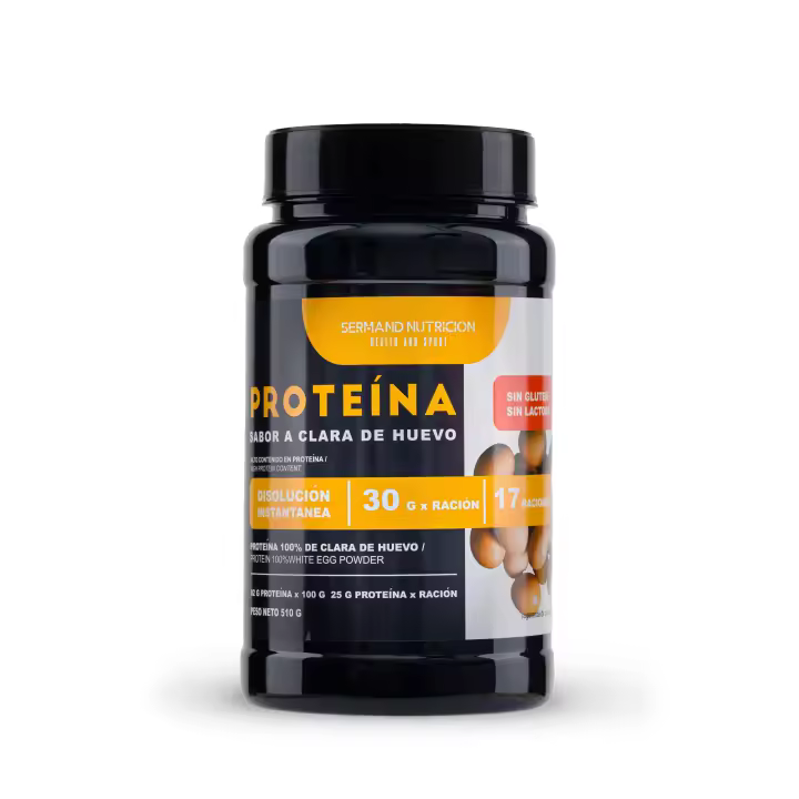 SERMAND PROTEINA INSTANTANEA DE CLARA DE HUEVO SABOR NEUTRO - INSTANT FIT 510 G - 1