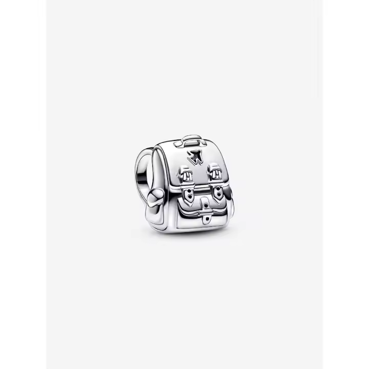 Pandora - Charm de mochara de Aventura-Plata de Ley - 1