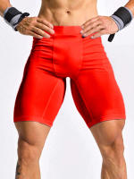 Shorts De Bodybuilding Para Hombre Leggings De Gimnasio Compresión Elástica Pantalones De Running Fútbol Baloncesto - details 28
