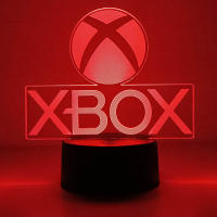 Lámpara 3D LED Controlada Por App Para Xbox Juguete Iluminación Nocturna Para Niños Regalo De Cumpleaños Directo USB - details 0