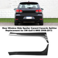 Spoiler Lateral Para Ventana Trasera Canard Reemplazo Para VW Golf 6 MK6 2008-2013 Pares 1 Paquete Material De Alta Calidad - details 4