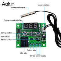 Termómetro Digital W1209 Con Probing Impermeable Para Arduino DIY Termostato Electrónico LED Módulo De Temperatura DC 5V 12V - details 1