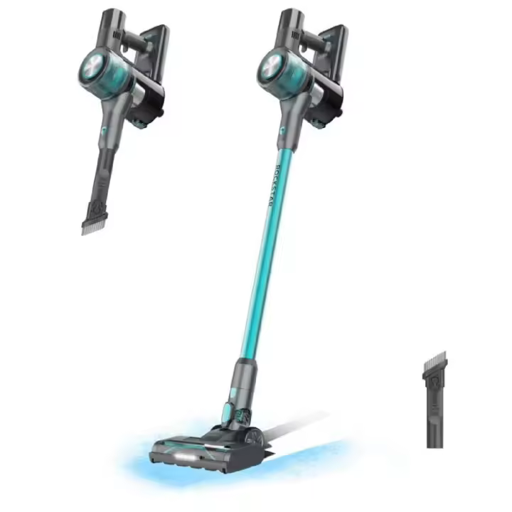 Cecotec Aspiradora Escoba sin Cable Motor BLDC Conga Rockstar P50. 265W, 80AW y 20000Pa, Cepillo Mixto Antienrredos, 3 Modos - 1