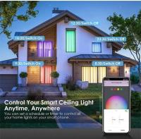 Lámpara De Techo Plana LED Ultra Delgada 20/24W Redonda Para Cocina Dormitorio Basamento Pasillo Sala De Estar Iluminación Diaria Ajustable Color Negro - details 22