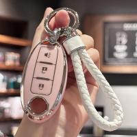 Cubierta De Llavero TPU Para Nissan 370Z Armada Kicks Murano Pathfinder Rogue Titan Versa Note Infiniti Smart 3 Con Lanyard - details 1