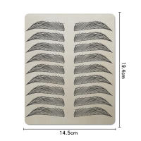 Hoja De Práctica Para Cejas Con Latex Uso Doble Para Diseño De Cejas Y Tatuaje De Cabello Permanente Accesorio De Tatuaje - details 4