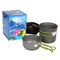 Kit De Cocina Para Camping Y Viajes Ultraligero Con Suelo Y Utensilios De Cocina Set De Olla Para Senderismo Y Pícnic - details 0