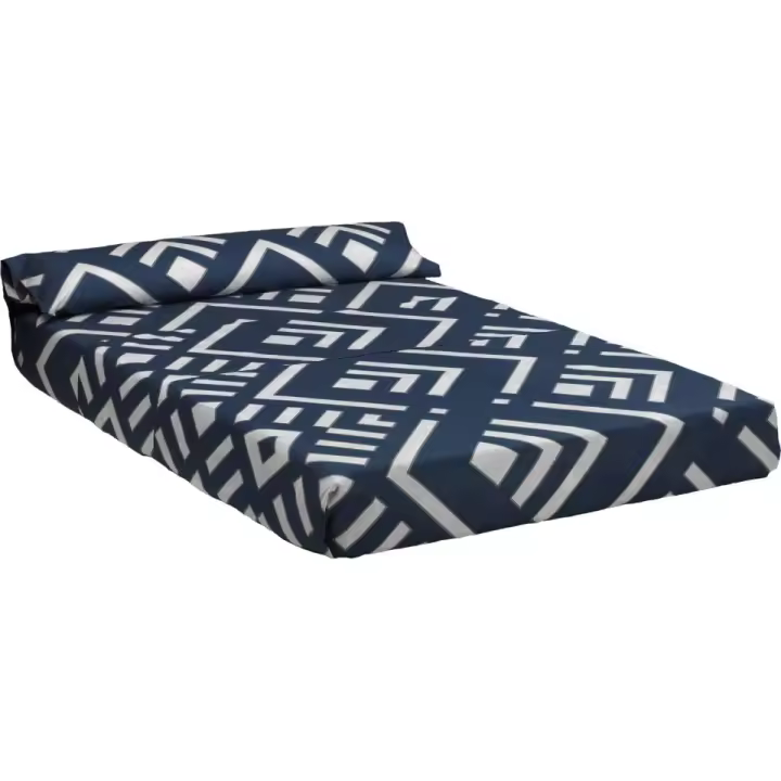 Novotextil Juego de Sábanas de 3 Piezas Microfibra de Poliéster Estampados Veraniegos Suave Fresca Resistente al Desgaste Fácil de Lavar Ideal Dormitorios Modernos Perfecta el Verano Material Antialérgico Secado Rápido Diseño Atractivo Duradero - 1