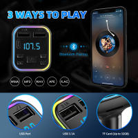 Adaptador De Música Bluetooth Para Coche Car Charger Handsfree MP3 Player FM Transmisor Receptor Dual USB 3.1A Cargador Rápido Accesorios De Coche - details 3