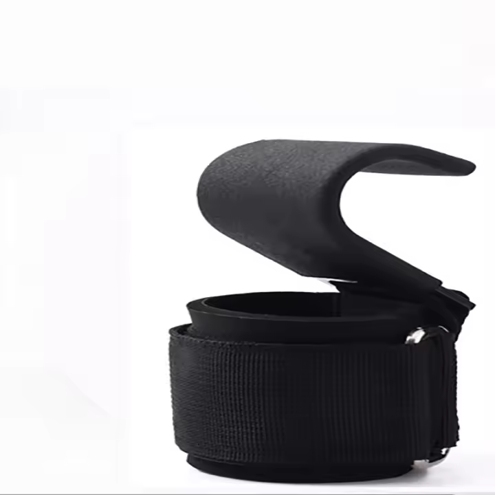Fitness Squat Weightlifting Pull-up Wrist Hook Horizontal Bar Exercise Strength Training Without Strangling Power Hook - 1