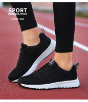 Zapatos De Deporte Para Mujer 2024 Moda Plataforma Tenis Planos Invierno Primavera Zapatos De Correr Para Mujer Transpirables Talla Verdadera - details 10
