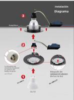 Soporte De Lámpara MR16 GU10 GU5.3 Cuerpo De Hierro Marco Con Base GU10 MR16 Para Iluminación De Techo Fijación Self-contained LED Bulbs - details 11