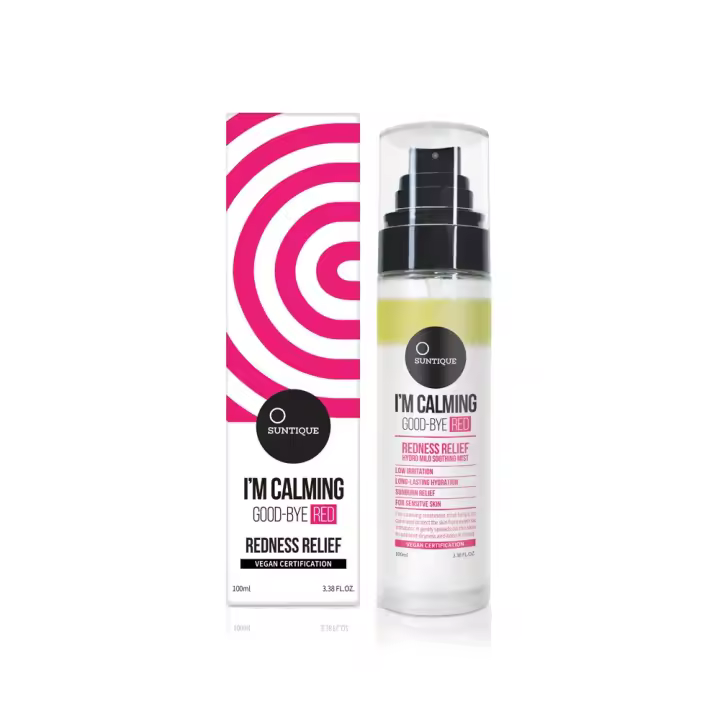 Suntique - I´M CALMING GOOD BYE RED MIST - Bruma con propiedades calmantes para ayudar a proteger la piel de la irritación externa y a recuperarse tras la exposición solar. - 100ml - 1