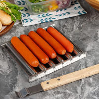 Relleno De Salchicha Para Barbacoa En Acero Inoxidable Herramienta De Barbecue No Adhesiva Portátil Para Camping Y Picnic - details 1