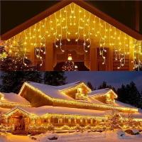 Luces De Hielo LED Para Jardín Y Fiestas Decoración De Navidad Guirnalda De Luces De Encaje 5M 0.4-0.6m 110V 220V Para Bodas Y Cumpleaños - details 8