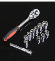 Juego De Llaves De Trinquete LIXIU 12 Piezas 1/4 3/8 1/2 Pulgadas Multiusos Para Bicicletas Motocicletas Y Reparación De Coches Herramienta De Sjeción - details 2