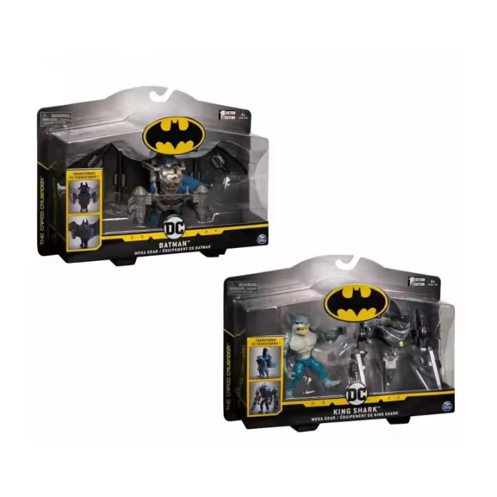 BATMAN FIGURA 10 CM. + ARMADURA "The Caped Crusader"  DE BIZAK - 1