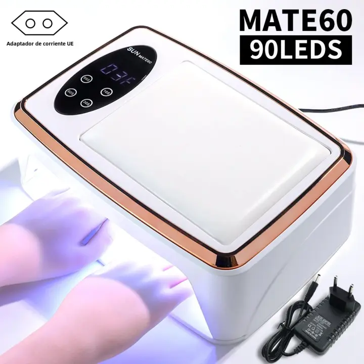 Lámpara LED UV Para Uñas Con 4 Tiempos Y Sensor Automático Lámpara Profesional De Secado Rápido Para Uñas De Gel Para Salón De Uñas Y Hogar - 1