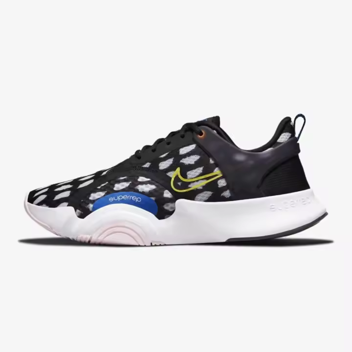Zapatillas Nike Superrep Go 2 Negro Print Amarillo Cz0604-074 - 1