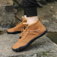 Botas De Invierno Para Hombres Y Mujeres Zapatos Casuales De Nieve Botas De Pies Calientes Para Exteriores Trabajo Zapatillas De Neopreno Cremallera Ajuste Tamaño 36-47 - details 13