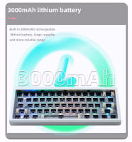 Teclado Mecánico ZUOYA Gmk61 Kit De Retroiluminación RGB Bluetooth 2.4G Wireless 3-mod Hot-swappable Estructura De Ganchos Para Escritorio Portátil Tablet - details 4